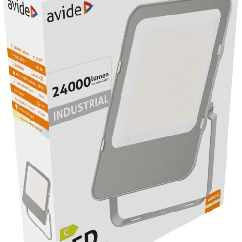 Avide LED Προβολέας SMD Industrial 150W Λευκό 4000K 160lm/W