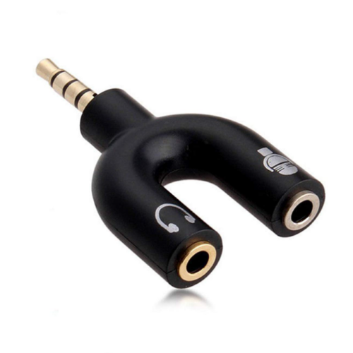 ant.png Μετατροπέας 3.5mm 4 poles to 2x3.5mm Audio jack