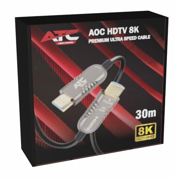 ATC AOC HDTV 2.1V Premium Οπτικό Καλώδιο 8K 30m
