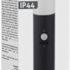 Avide Εξωτερικό Φωτιστικό Κήπου Boca 1xE27 450mm IP44 Μαύρο Φωτοκύτταρο