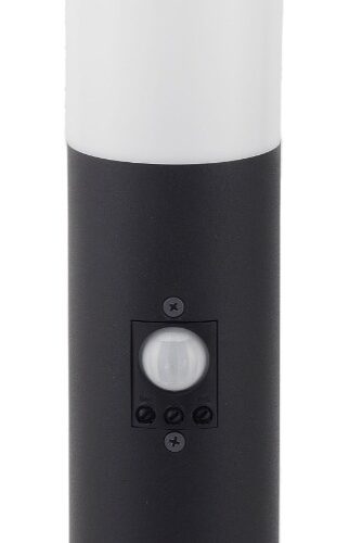 Avide Εξωτερικό Φωτιστικό Κήπου Boca 1xE27 450mm IP44 Μαύρο Φωτοκύτταρο