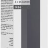 Avide Εξωτερικό Φωτιστικό Κήπου Jolla LED 2W 500mm IP44 Ανθρακί
