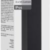 Avide Εξωτερικό Φωτιστικό Κήπου Jolla LED 2W Θερμό 500mm IP44 Μαύρο