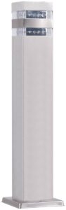Avide Εξωτερικό Φωτιστικό Κήπου Jolla LED 2W Θερμό 500mm IP44 Σατέν Νίκελ