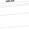 Avide Εξωτερικό Φώς Σκάλας Kano LED 6W Θερμό 3000K IP54 18cm