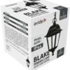 Avide Εξωτερικό Φωτιστικό Οροφής Blake 1xE27 82.5cm IP44 Μαύρο
