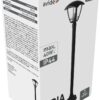 Avide Εξωτερικό Φωτιστικό Κολώνα Aria 100cm 1xE27 IP44 Μαύρο