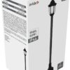 Avide Εξωτερικό Φωτιστικό Κολώνα Mateo-XL 122cm 1xE27 IP44 Μαύρο