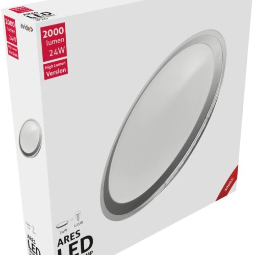 ar30.jpg Avide LED Μοντέρνα Πλαφονιέρα Οροφής Ares 24W 430*90mm Θερμό 3000K