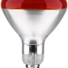 Avide Λάμπα Υπερύθρων E27 100W Κόκκινο