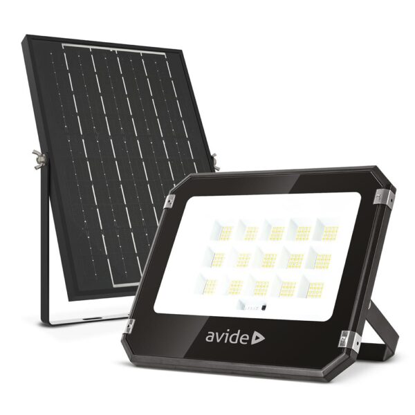 asolflcct-10ah-smsp_p.jpg Avide LED Ηλιακός Προβολέας 100W CCT με Ξεχωριστό Ηλιακό Πάνελ και Τηλεχειριστήριο