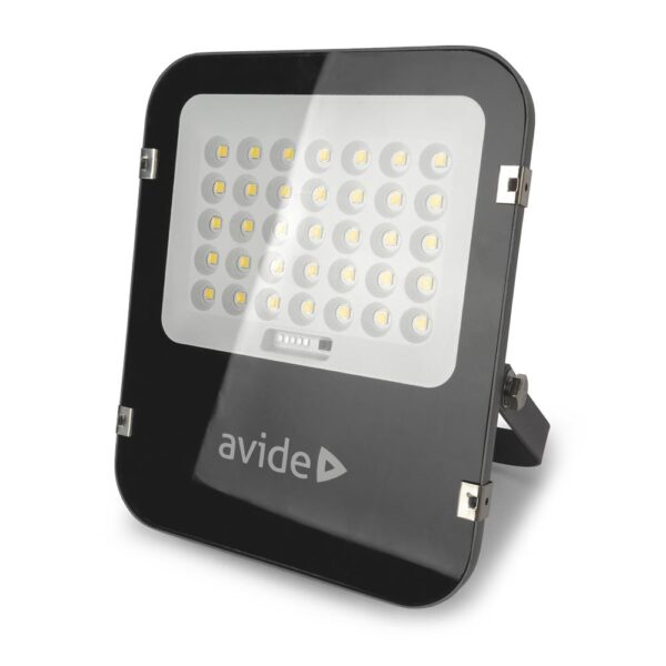 Avide LED Ηλιακός Προβολέας 100W 6400K με Ξεχωριστό Ηλιακό Πάνελ και Τηλεχειριστήριο