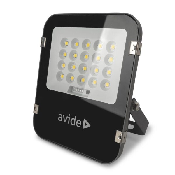 Avide LED Ηλιακός Προβολέας 50W CW 6400K με Ξεχωριστό Ηλιακό Πάνελ και Τηλεχειριστήριο