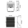 asolflnw-5ah-smsp_o.jpg Avide LED Ηλιακός Προβολέας 50W NW 4000K με Ξεχωριστό Ηλιακό Πάνελ και Τηλεχειριστήριο
