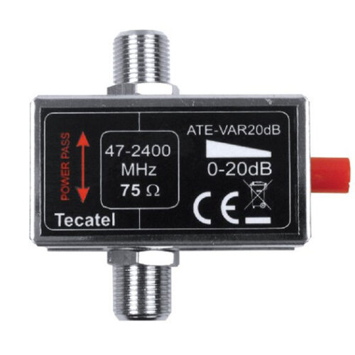 Tecatel Εξασθένιση κεραίας τηλεόρασης 0-20 dB