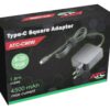 atc-c90w.jpg ATC-C 90W Universal Τετράγωνο Τροφοδοτικό Type-C 5-20V