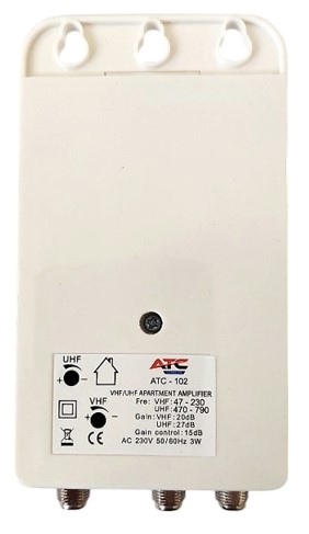ATC Ενισχυτής Γραμμής ATC-102 27dB 5G LTE700