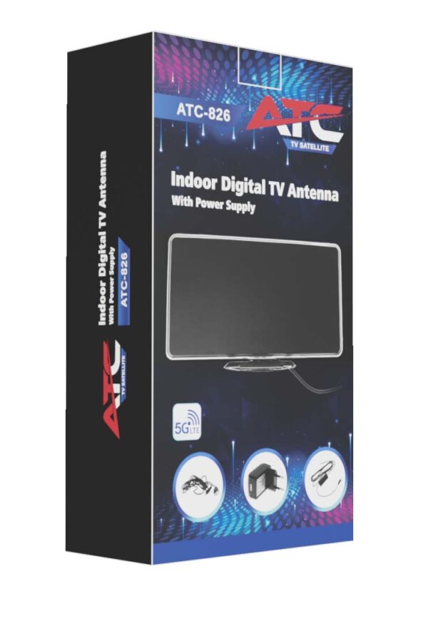 ATC Εσωτερική Κεραία ATC-826 5G LTE 28dB (Περιέχει τροφοδοτικό)
