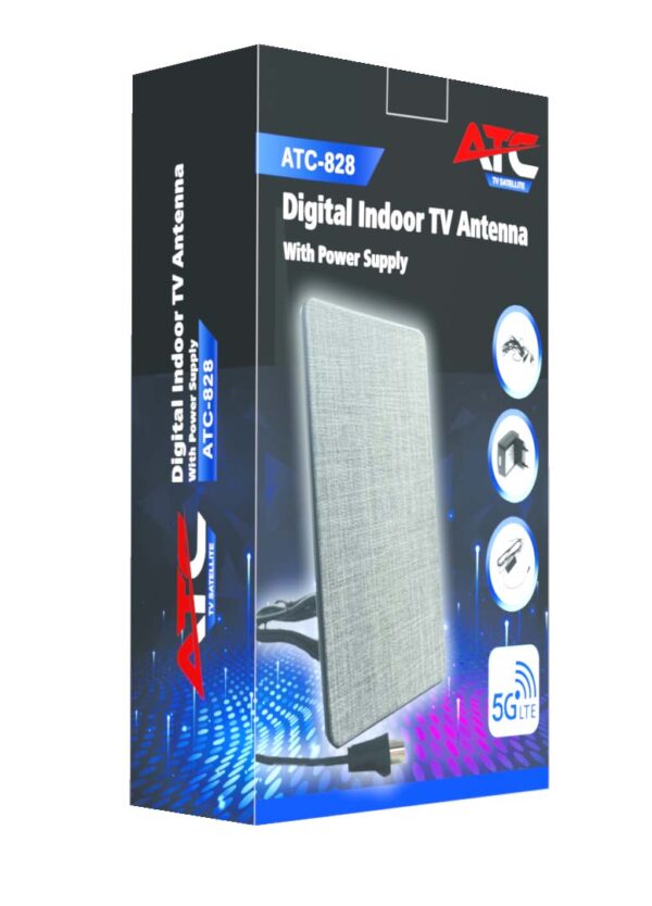 ATC Εσωτερική Κεραία ATC-828 5G LTE 28dB (Περιέχει Τροφοδοτικό)