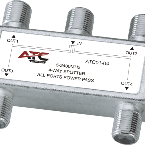 atc_gs01-04.png ATC Διακλαδωτής 4 Εξόδων 5-2400Mhz