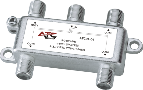 ATC Διακλαδωτής 4 Εξόδων 5-2400Mhz