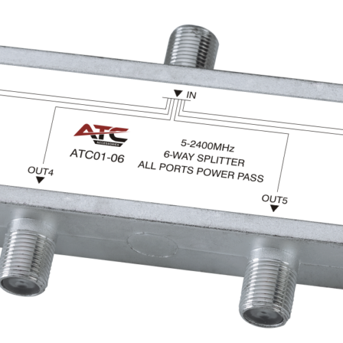 atc_gs01-06.png ATC Διακλαδωτής 6 Εξόδων 5-2400Mhz