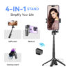 avrdw_1_.jpg XO SS21 Πολυλειτουργικό Mini Bluetooth Selfie Stick 4 σε 1