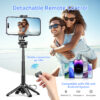 avrdw_5_.jpg XO SS21 Πολυλειτουργικό Mini Bluetooth Selfie Stick 4 σε 1