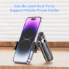 avrdw_8_.jpg XO SS21 Πολυλειτουργικό Mini Bluetooth Selfie Stick 4 σε 1