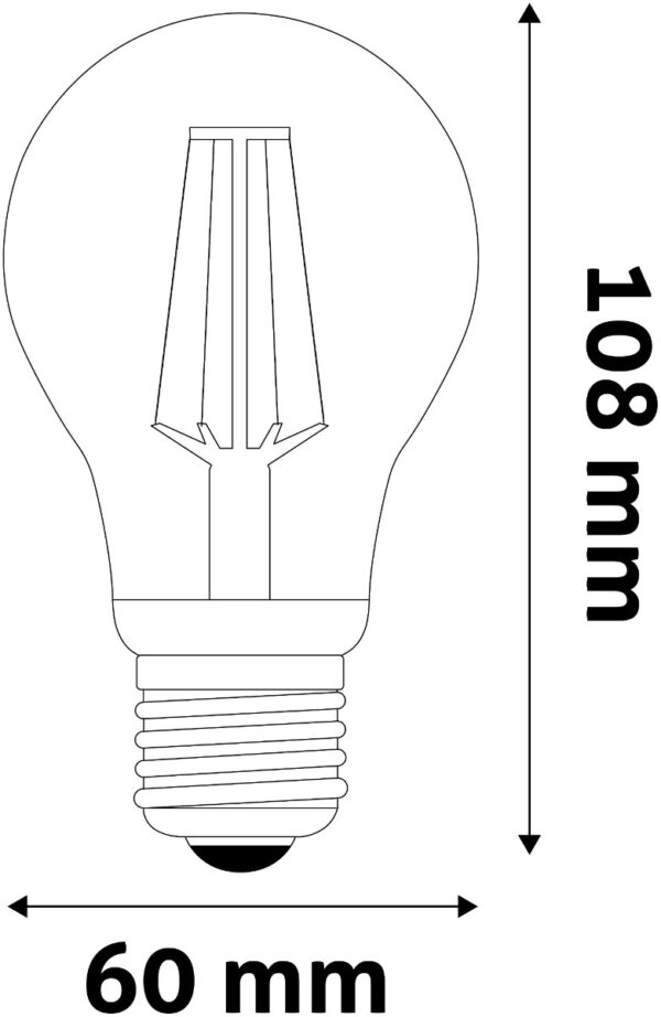 awlfg27ww-105w_avide-led-white-filament-globe-105w-e27-ww-2700k_2-0x0-1.jpg Avide LED White Filament Σφαιρική 10.5W E27 WW 2700K
