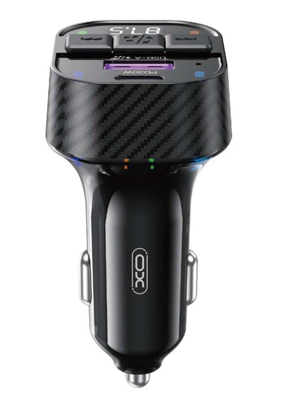 XO BCC17 Smart Bluetooth MP3 A+C Dual Port PD30W Φορτιστής Αυτοκινήτου