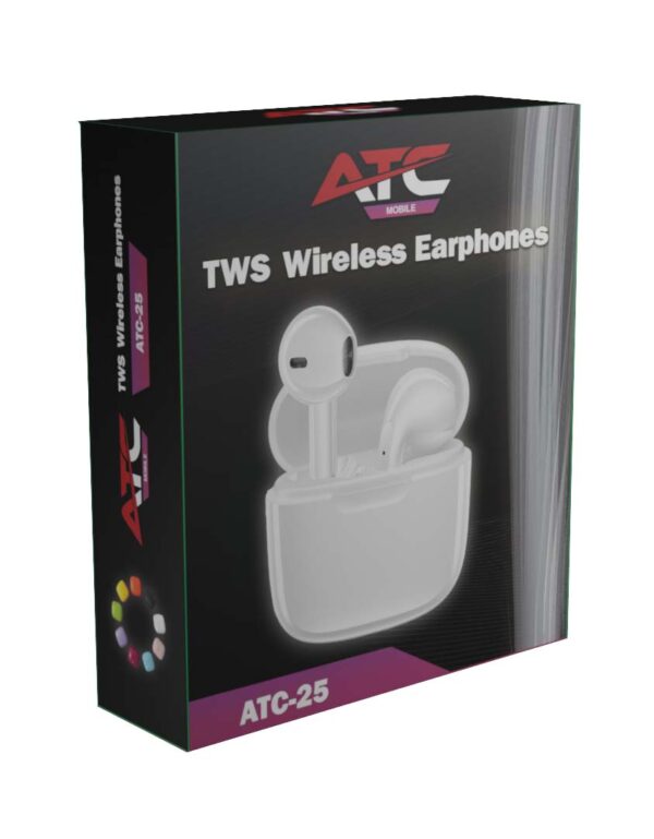 bluetooth_1_.jpg ATC-25 TWS Ασύρματα Ακουστικά Bluetooth Λευκό