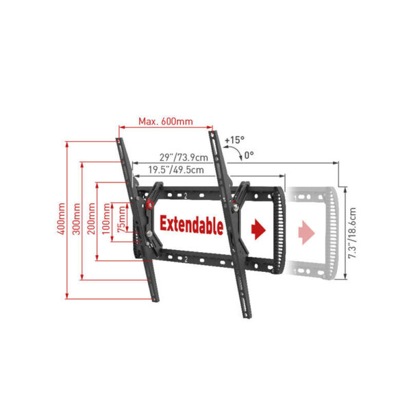 bm410t-barkan-13-93-_0002321.jpeg Βάση Τηλεόρασης Τοίχου BM410T Barkan 13" - 90" με Κλίση