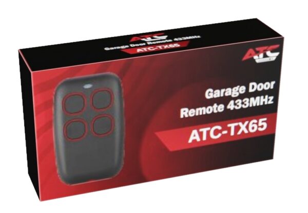 Τηλεχειριστήριο γκαραζόπορτας TX65 433MHz