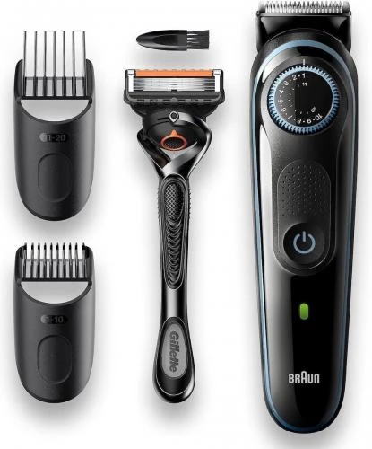 Braun BT3240 Σετ Περιποίησης Γενειάδας & Κουρευτική Μηχανή Μαλλιών + Ξυραφάκι Gillette ProGlide