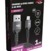 ATC-C3 Charge & Sync Cable USB A/L 2.4A max