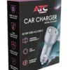 ca09.jpg ATC-CA09 Φορτιστής Αυτοκινήτου με 2 Θύρες USB-A & Type-C και LED Οθόνη 42.5W