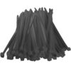 ATC Δεματικά 4.8x200mm Νάιλον Μαύρα 100τμχ Σακουλάκι