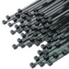 ATC Δεματικά 7.6x450mm Νάιλον Μαύρα 100τμχ Σακουλάκι