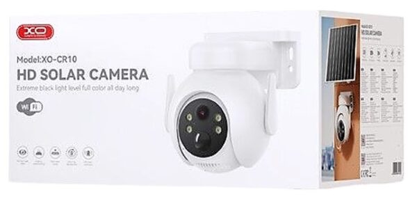 XO CR10 Εξωτερική Ηλιακή Έγχρωμη Κάμερα 300W WiFi