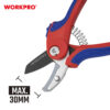 ΨΑΛΙΔΑ ΚΛΑΔΟΥ ΜΕ ΑΜΟΝΙ 180mm WP332003 WORKPRO (PROFI) (ΚΑΡΤΕΛΑ)