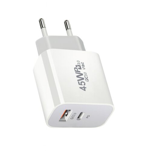 charger_no_bg.jpeg ΤΡΟΦΟΔΟΤΙΚΟ USB + TYPE C 45W