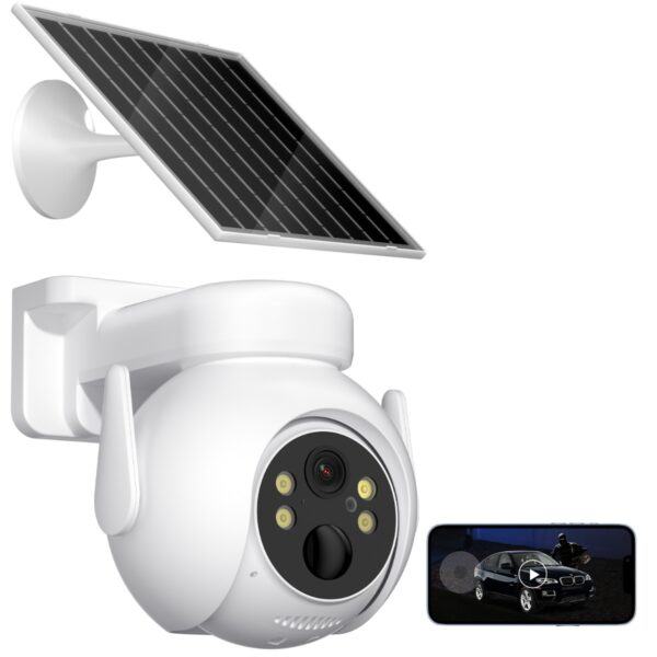 XO CR10 Εξωτερική Ηλιακή Έγχρωμη Κάμερα 300W WiFi