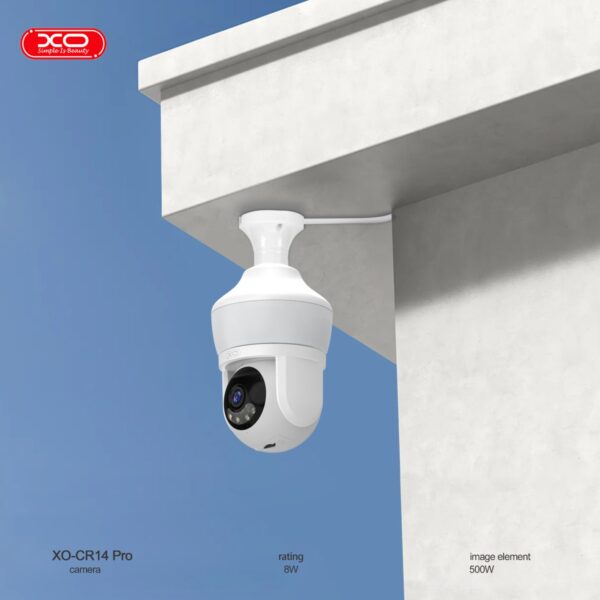 XO CR14 Pro Κάμερα Παρακολούθησης με Wifi Φωτισμό LED & Περιστροφή 355° Premium Edition 500W