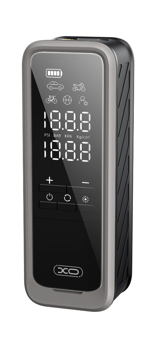 cz018_.jpg XO CZ018 Smart Φορητή Ασύρματη Αντλία Φουσκώματος 5000 mAh 22 Κυλίνδρων