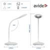 Avide LED Φωτιστικό Γραφείου Minimal Άσπρο 4W