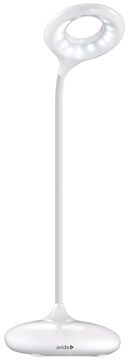Avide LED Φωτιστικό Γραφείου Minimal Άσπρο 4W