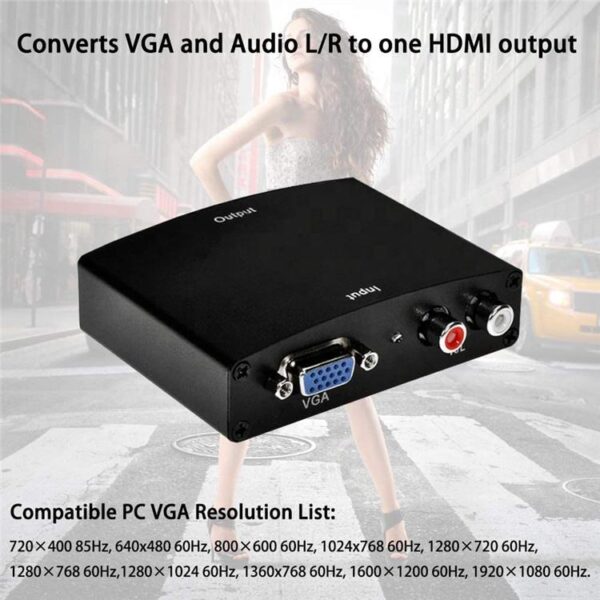 ATC Αντάπτορας VGA σε HDMI Αλουμινίου