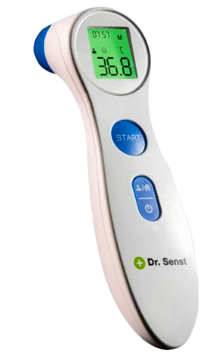 dr._senst_det-306.png Dr. Senst DET-306 Ψηφιακό Θερμόμετρο Μετώπου με Υπέρυθρες.