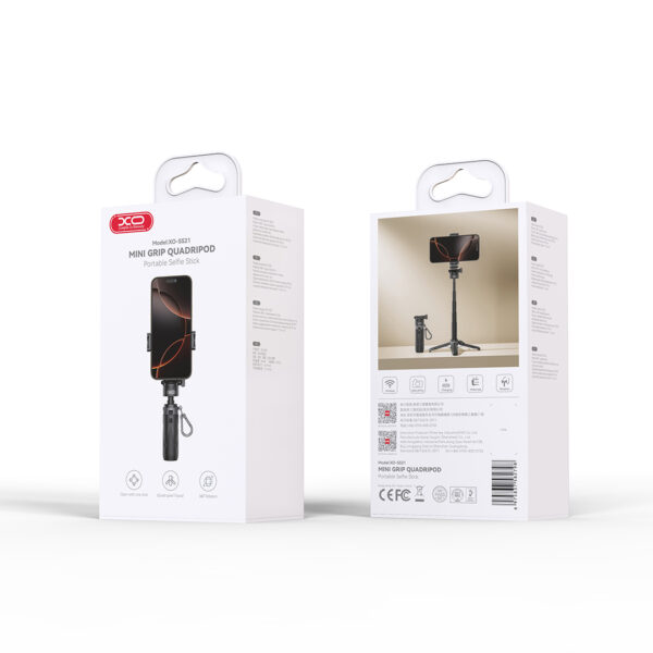 dvsfcw_2_.jpg XO SS21 Πολυλειτουργικό Mini Bluetooth Selfie Stick 4 σε 1